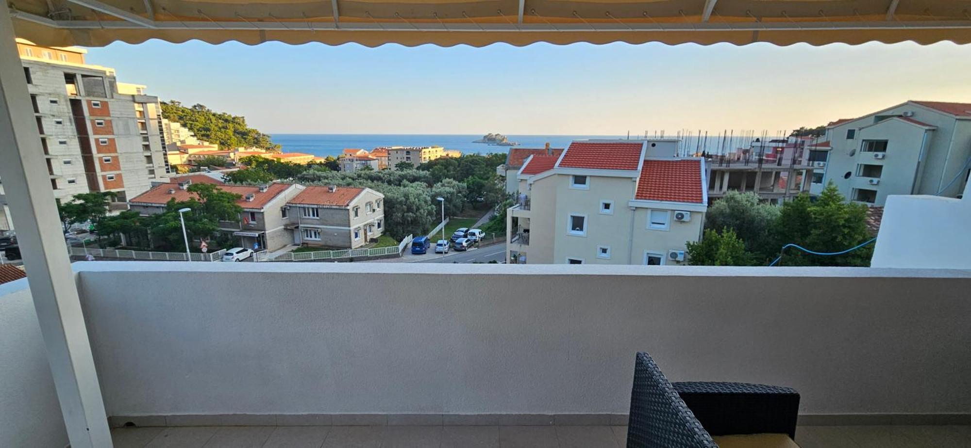Sea View Apartment Aria Петровац Экстерьер фото